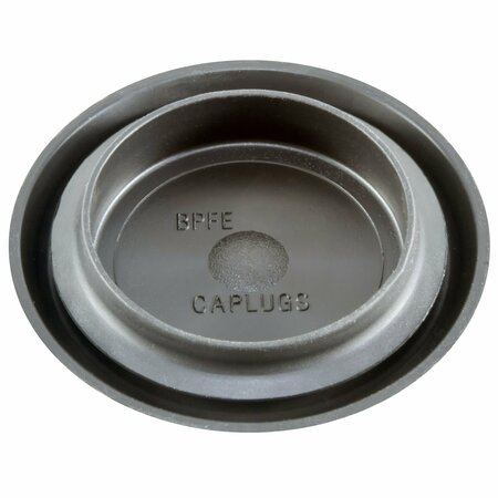 CAPLUGS BPDE 30MM PLUG BLACK TEO, 2500PK BPDE-30MM